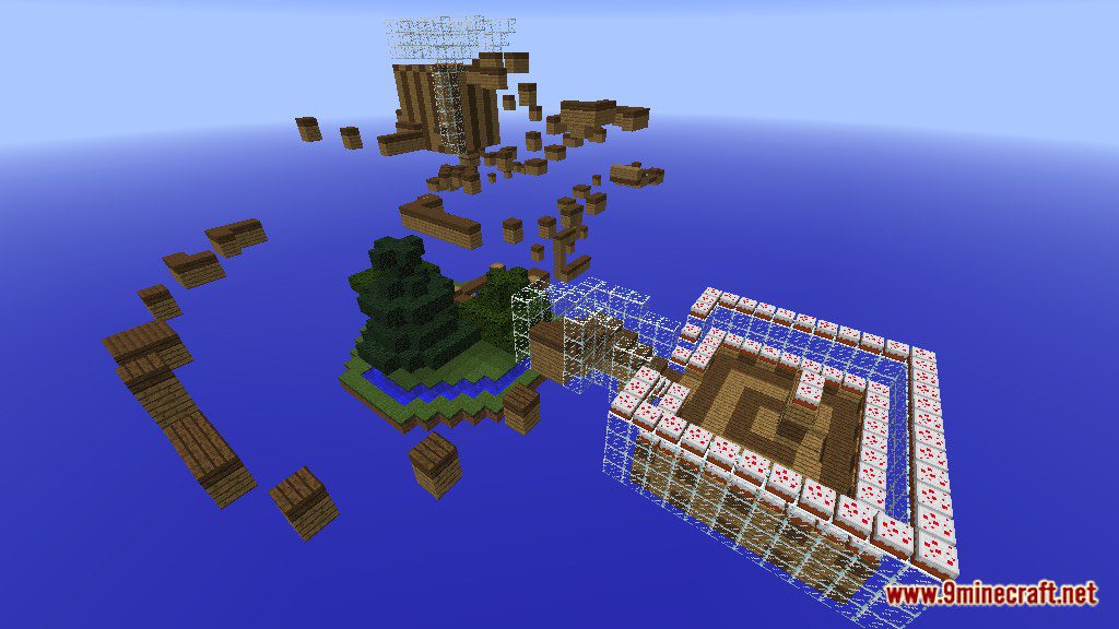 Wood Parkour 2 Map 1.12.2, 1.12 for Minecraft 2