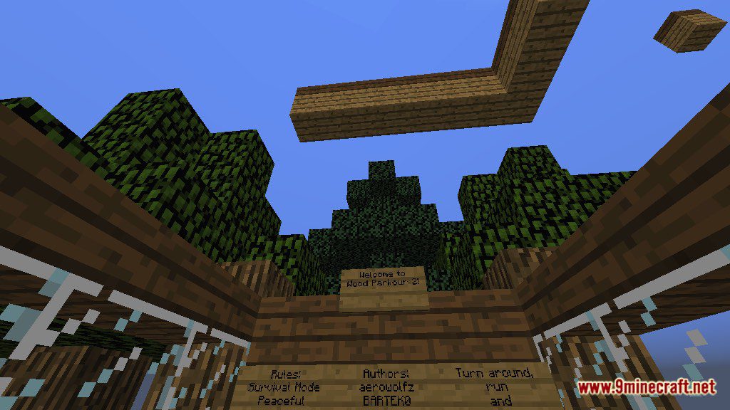 Wood Parkour 2 Map 1.12.2, 1.12 for Minecraft 9