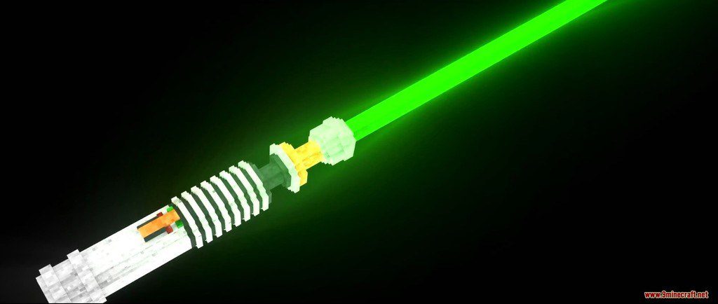 Glowing 3D Lightsabers Resource Pack (1.15.1, 1.12.2) - Texture Pack 8