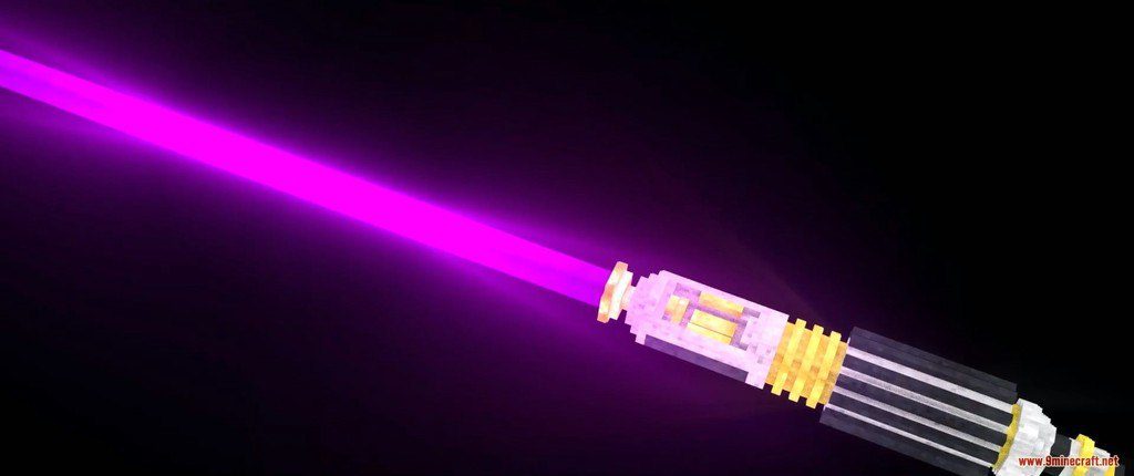 Glowing 3D Lightsabers Resource Pack (1.15.1, 1.12.2) - Texture Pack 7