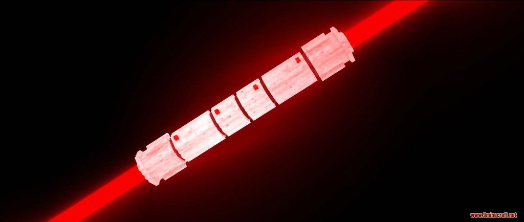 Glowing 3D Lightsabers Resource Pack (1.15.1, 1.12.2) - Texture Pack 5