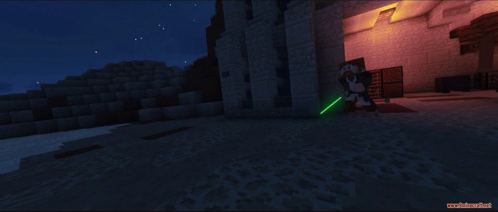 Glowing 3D Lightsabers Resource Pack (1.15.1, 1.12.2) - Texture Pack 2