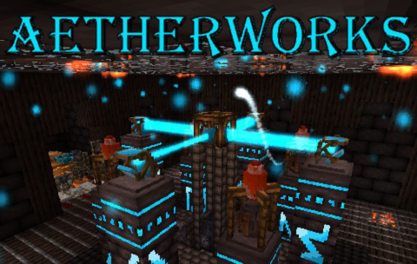 Aetherworks Mod 1.12.2 (Aetherium and Powerful Tools) 1