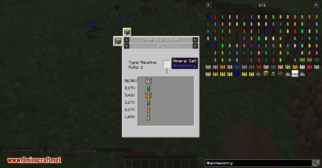 Alchemistry Mod (1.20.1, 1.19.4) - Combine Technology, Physics, Alchemy 2