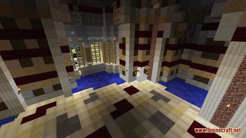 Angled Baths of Trajan Map 1.12.2, 1.12 for Minecraft 3