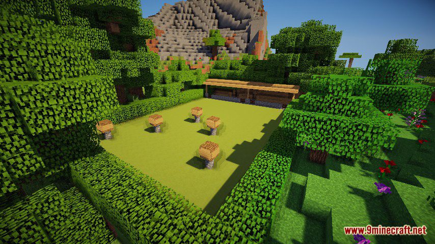 Archer Camp Map 1.12.2, 1.12 for Minecraft 2