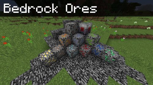 Bedrock Ores Mod (1.20.1, 1.19.4) – Ore Clusters Embedded in Bedrock Thumbnail