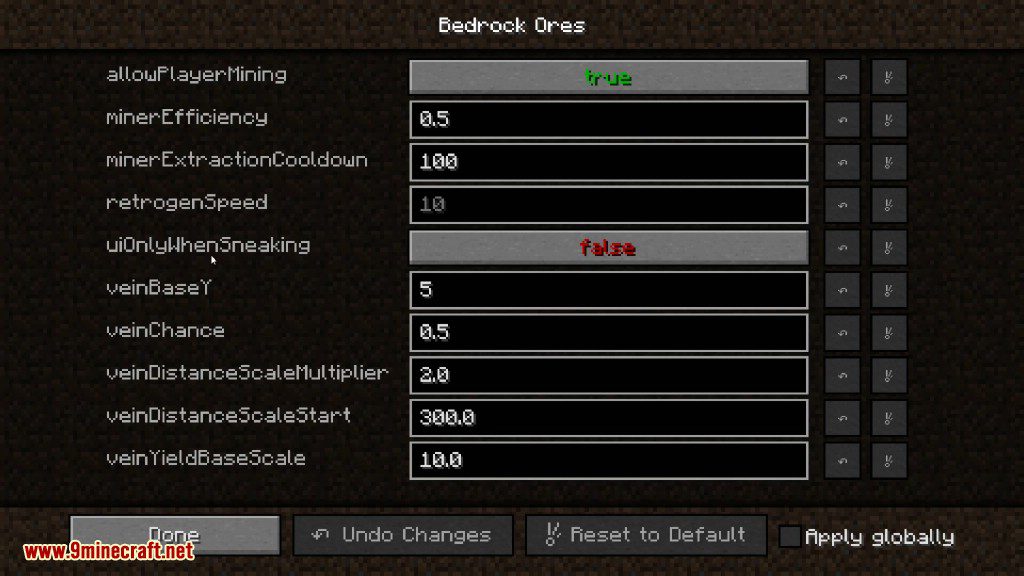 Bedrock Ores Mod (1.20.1, 1.19.4) - Ore Clusters Embedded in Bedrock 15