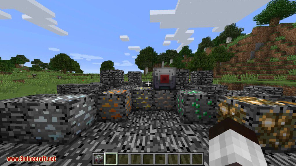 Bedrock Ores Mod (1.20.1, 1.19.4) - Ore Clusters Embedded in Bedrock 5