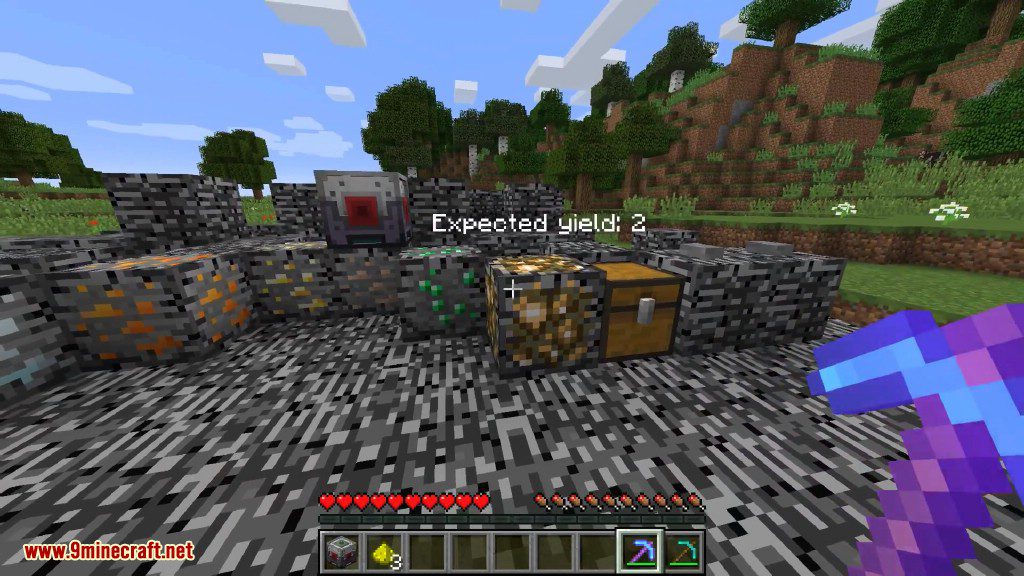 Bedrock Ores Mod (1.20.1, 1.19.4) - Ore Clusters Embedded in Bedrock 6