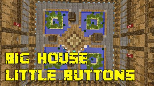 Big House: Little Buttons Map 1.12.2, 1.12 for Minecraft Thumbnail