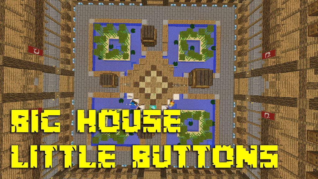 Big House: Little Buttons Map 1.12.2, 1.12 for Minecraft 1