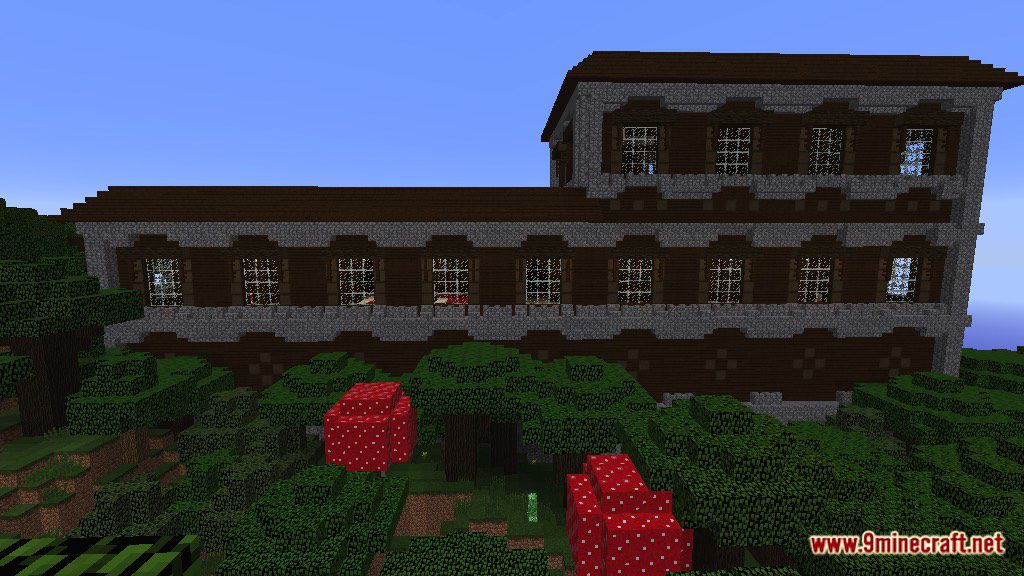 Coastal Mansion Map 1.12.2, 1.12 for Minecraft 2