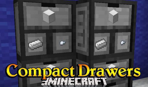 Compact Drawers Mod 1.12.2 (Compacting Storage Drawers) Thumbnail