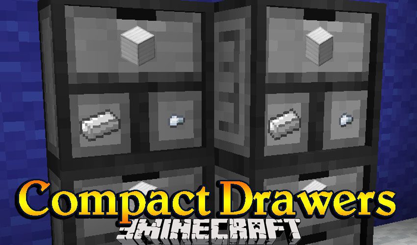 Compact Drawers Mod 1.12.2 (Compacting Storage Drawers) 1