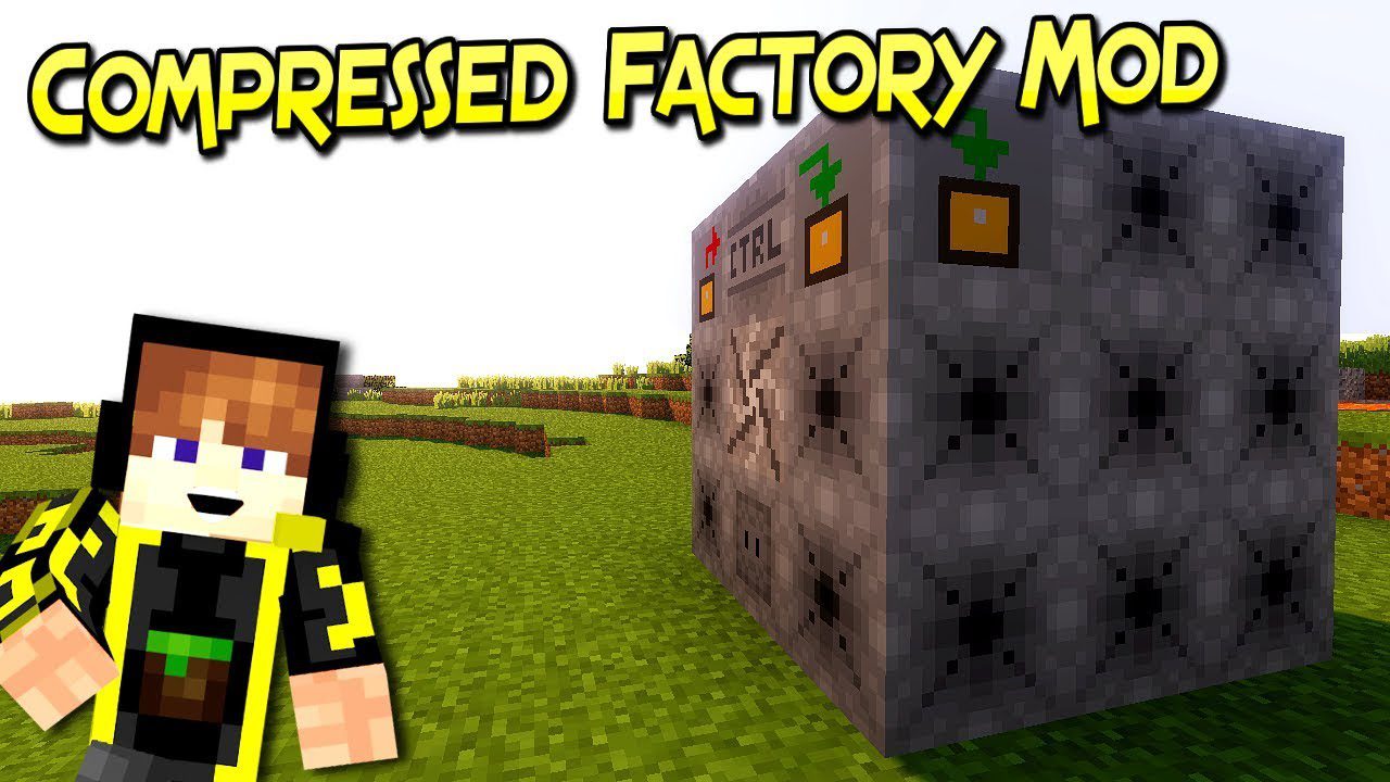 Compressed Factory Mod 1.12.2 (A Space Managing Mod) 1