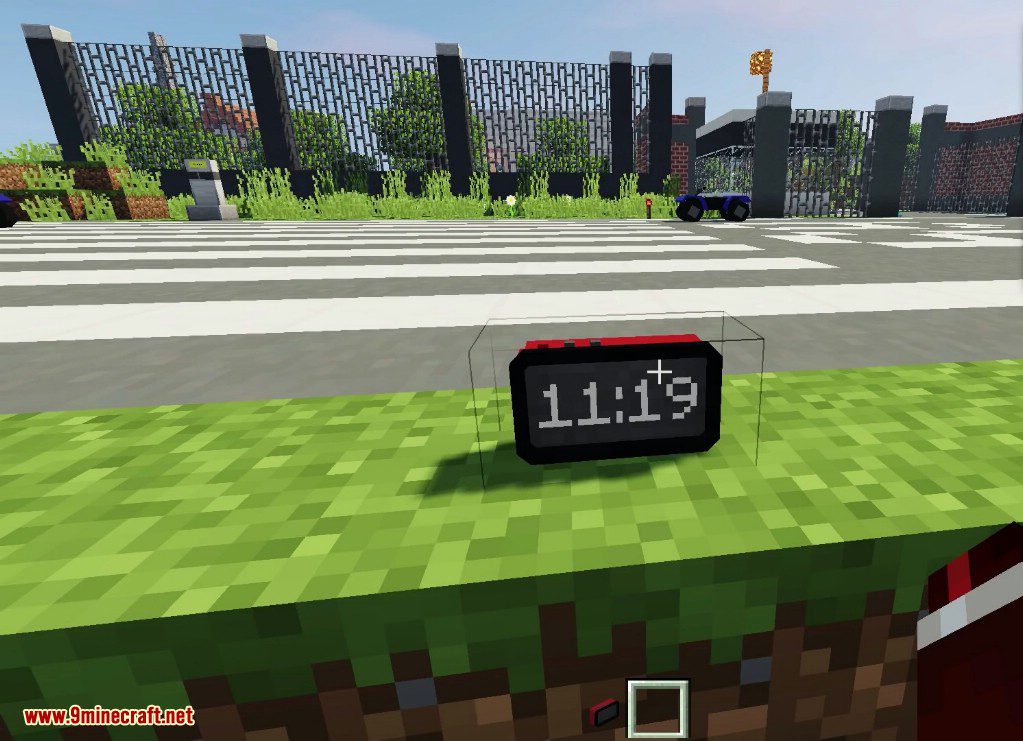 Digital Clock Mod 1.12.2 (Custom Color for the Clock) 4