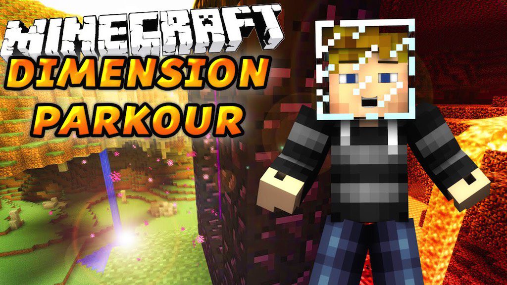 Dimension Parkour Map 1.12.2, 1.12 for Minecraft 1