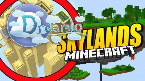 Dreamlo Skylands Mod 1.12.2 (New Sky Biomes) Thumbnail