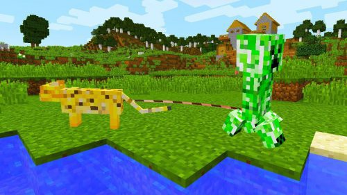 Entity Spring Mod 1.15.2, 1.14.4 (Create Springs Between Entities) Thumbnail