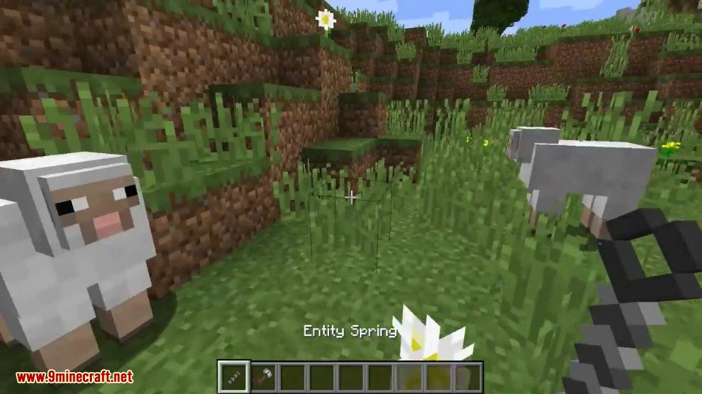 Entity Spring Mod 1.15.2, 1.14.4 (Create Springs Between Entities) 5