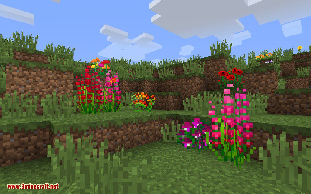 Ferdinand's Flowers Mod (1.19.2, 1.12.2) - So Many Beautiful Flowers 11