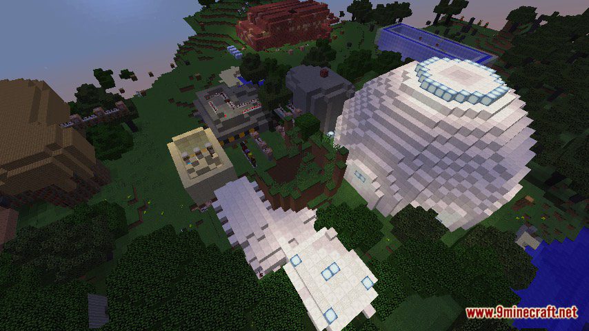 Find The Button: World Tour Map 1.12.2, 1.12 for Minecraft 6