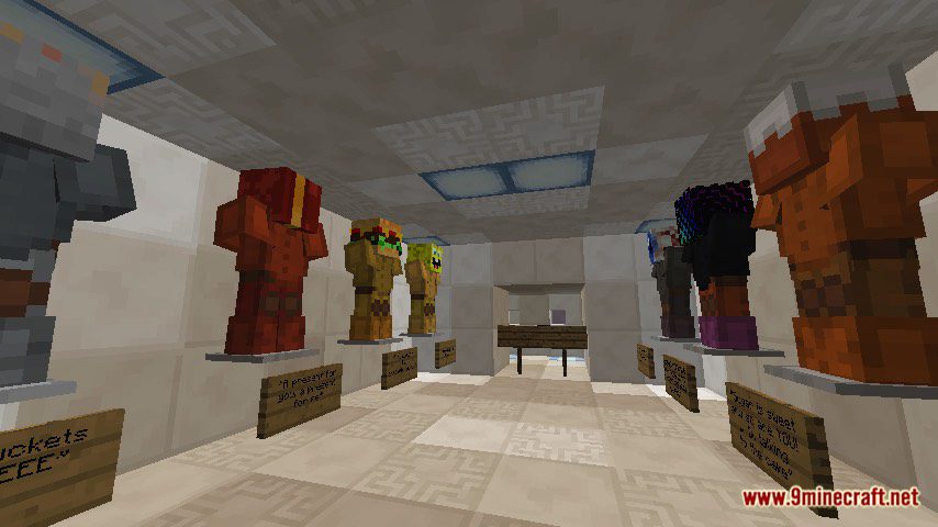 Find The Button: World Tour Map 1.12.2, 1.12 for Minecraft 7