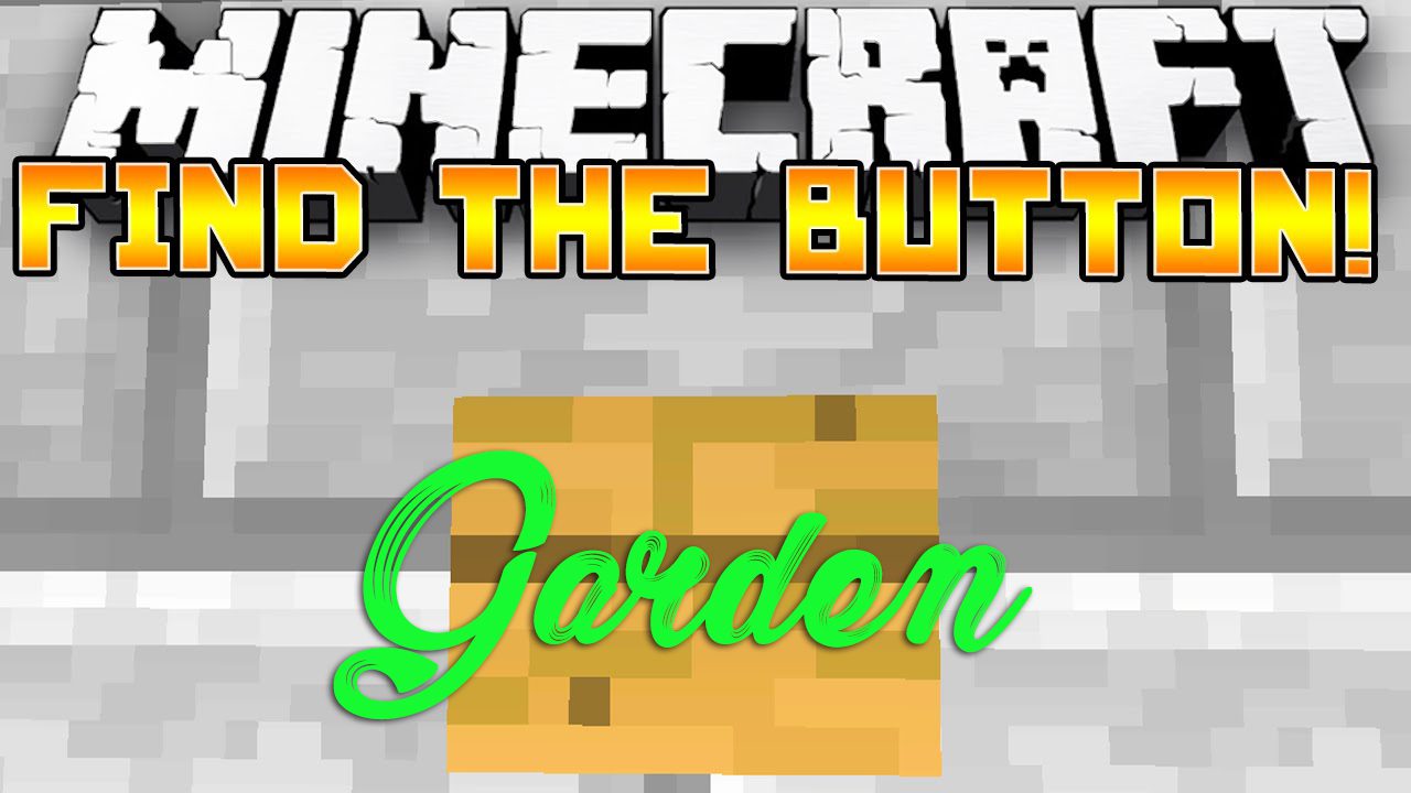 Find The Button: Garden Map 1.12.2, 1.12 for Minecraft 1