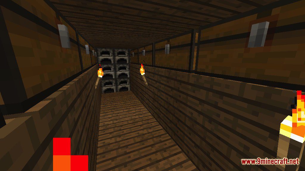 Finds the Button 15 Levels Map 1.12.2, 1.12 for Minecraft 4