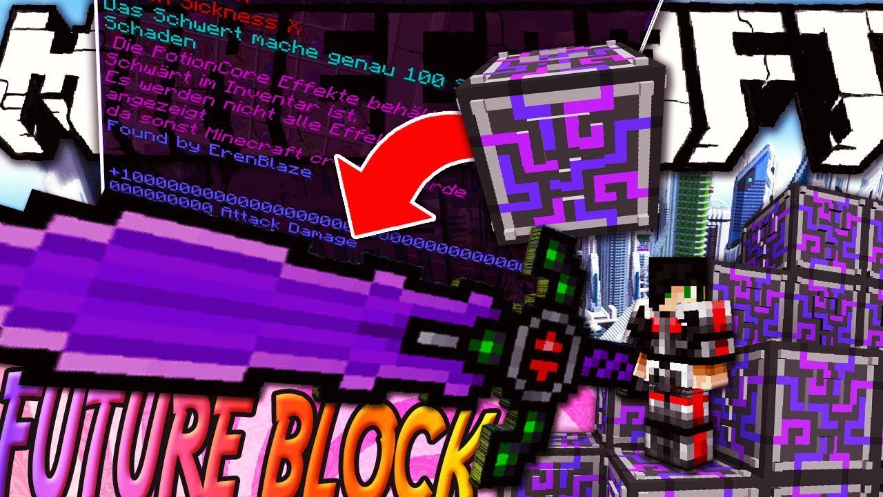 Future Lucky Block Mod 1.8.9 (Magic of the Future Things) 1