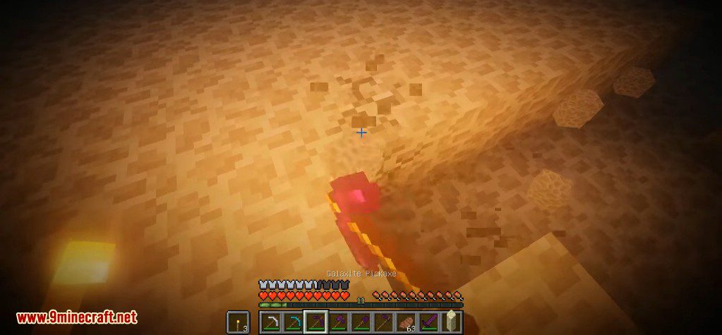 Galaxite Ore Mod 1.12.2 (Strongest Ender Tools) 8