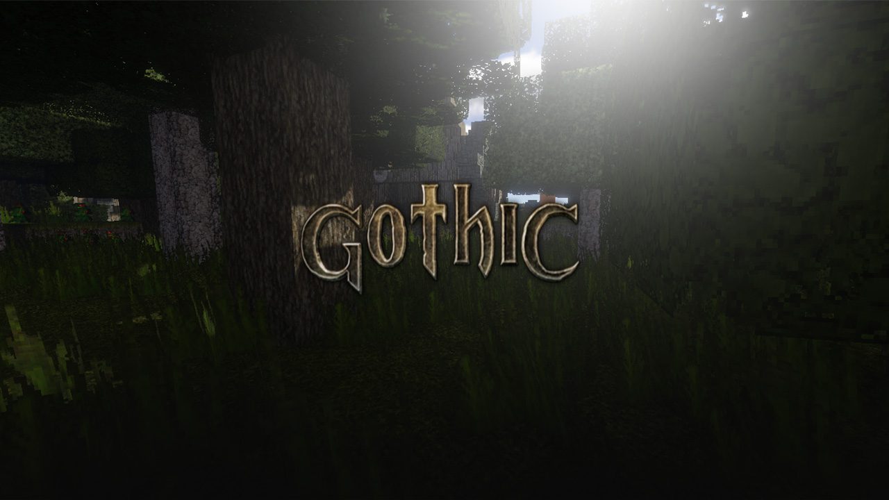 Gothic Resource Pack 1.12.2, 1.11.2 - Texture Pack 1