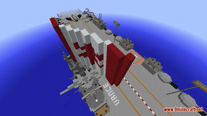 HMCS Vance Aircraft Carrier Map 1.12.2, 1.12 for Minecraft 11