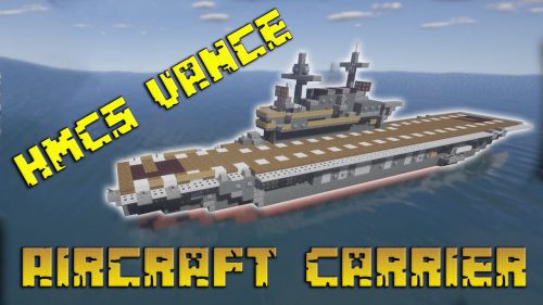 HMCS Vance Aircraft Carrier Map 1.12.2, 1.12 for Minecraft Thumbnail