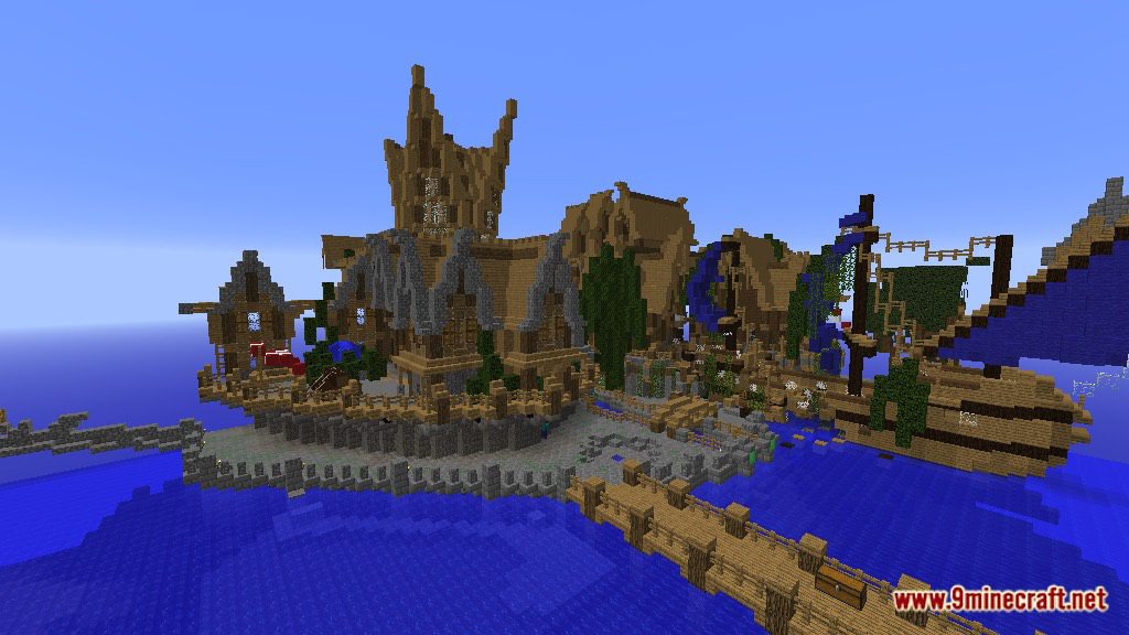 Hafenstadt Map 1.12.2, 1.12 for Minecraft 2