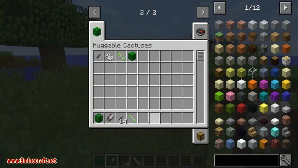 Huggable Cactuses Mod 1.12.2 (The Easiest Way to Farm Cactuses) 4