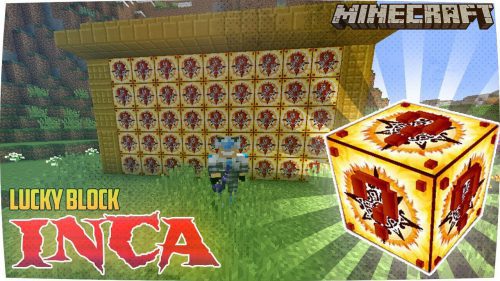 Inca Lucky Block Mod 1.8.9 (Super Soda, Lucky Statues) Thumbnail