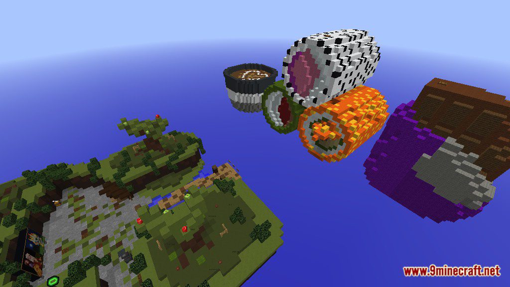 Is that Sushi? Burn it! Map 1.12.2, 1.12 for Minecraft 13