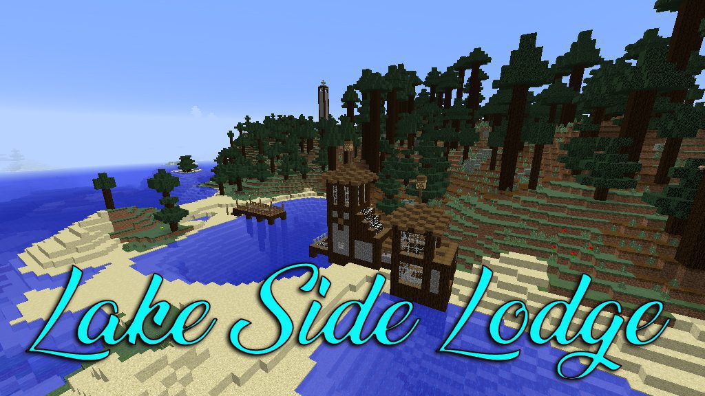 Lake Side Lodge Map 1.12.2, 1.12 for Minecraft 1