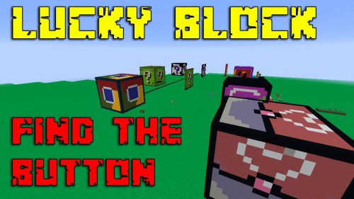 Lucky Block Find the Button Map 1.12.2, 1.12 for Minecraft Thumbnail
