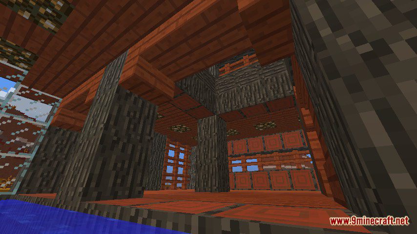 Mesa Flats - Modern Wooden Home Map 1.12.2, 1.12 for Minecraft 4