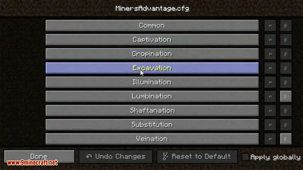 Miner's Advantage Mod (1.20.1, 1.19.2) - Making Life Easier 2