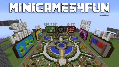 Minigames4fun Map 1.12.2, 1.12 for Minecraft Thumbnail