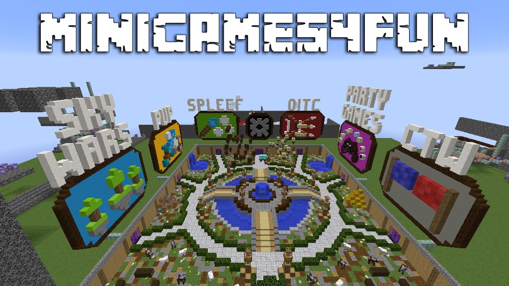 Minigames4fun Map 1.12.2, 1.12 for Minecraft 1