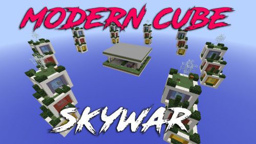 Modern Cube Skywar Map 1.12.2, 1.12 for Minecraft Thumbnail