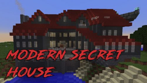 Modern Secret House Map 1.12.2, 1.12 for Minecraft Thumbnail