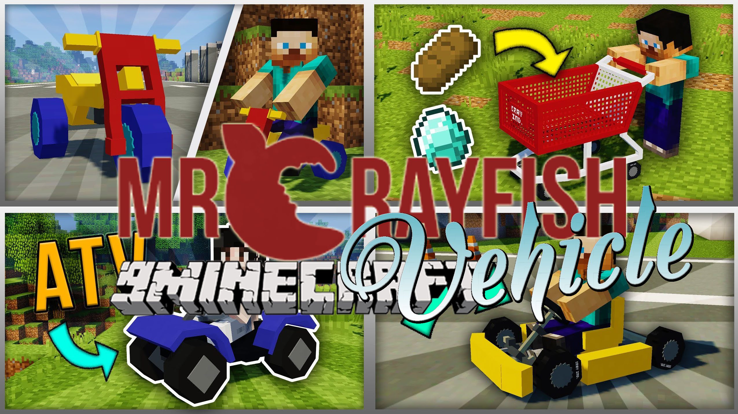 MrCrayfish's Vehicle Mod (1.16.5, 1.15.2) - Creating Fun and Useful Vehicles 1