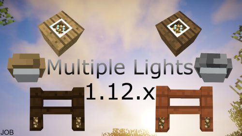 Multiple Lights Mod 1.12.2, 1.11.2 (Multiple Blocks are Emitting Light) Thumbnail