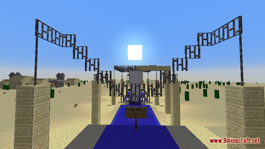 Ninja Warrior Desert Qualifiers Map 1.12.2, 1.12 for Minecraft 4